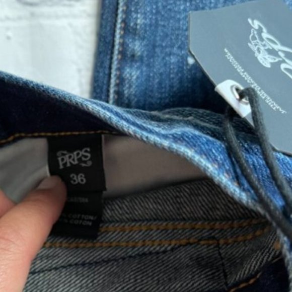 PRPS Le Sabre Slim Fit Jeans In Cimabue - Picture 11 of 11